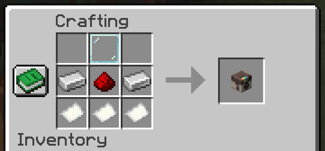 Player crafting a ShutterBug camera